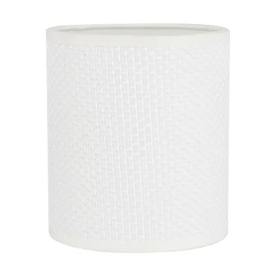 Abażur walec 1xe27 h20 biały fi130 h150 a1549