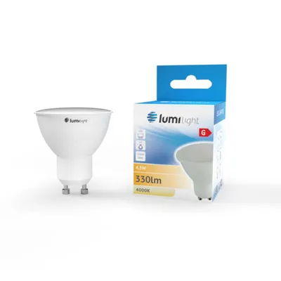 Żarówka energooszczędna led jdr gu10 4,3w neutralna 4000k