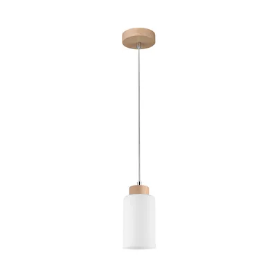 Bosco lampa wisząca 1xe27 max.60w dąb olejowany/transparentny/biały 1720174