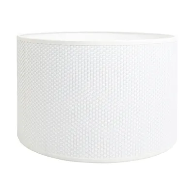 Abażur walec 1xe27 h30 biały fi300 h200 a1547
