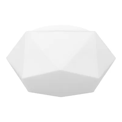 Gea lampa sufitowa 1xled zintegrowana 1200lm 2700k 12w biały metal/białe szkło 4723002