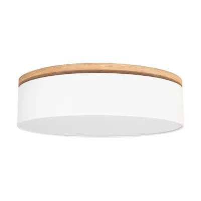Benita lampa sufitowa 4xe27 max.25w dąb olejowany/biały 4047400311544