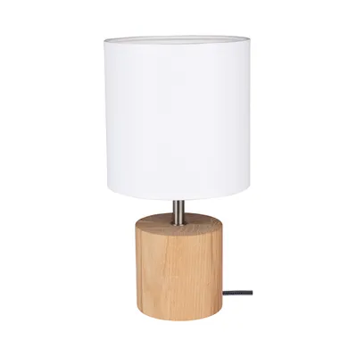 Trongo round lampa stołowa 1xe27 max.25w dąb olejowany/antracyt/biały 7081174