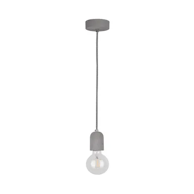 Amory lampa wisząca 1xe27 max.60w szary/czarny-biały 9774136