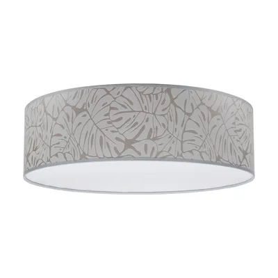 Lampa sufitowa mateo 4xe27 max.25w biały metal/beżowa tapeta 87802802