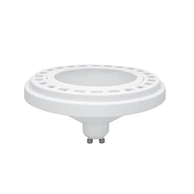 Led es111 / gu10 15w neutralna 4000k kąt 120st wh dimm ściemniana