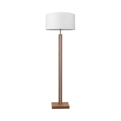 Asseto lampa podłogowa 1xe27 max,60w, 2xled 24v zintegrowane 36w dąb olejowany/antracyt/beżowy/ściemniacz dotykowy 6571174