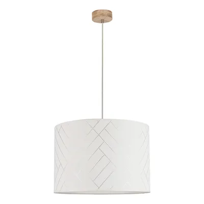 Punto lampa wisząca 1xe27 max.60w dąb olejowany/transparentny pvc/multikolor 164940174
