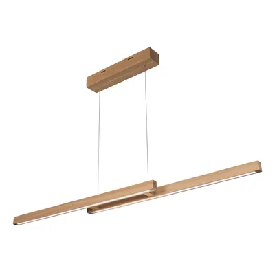 Smal double lampa wisząca 2xled 24v 22.5w int. dąb olejowany | ściemniacz dotykowy | 1027403800000