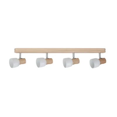 Svantje lampa sufitowa 4xe14 max.40w brzoza/chrom/biały 2239460