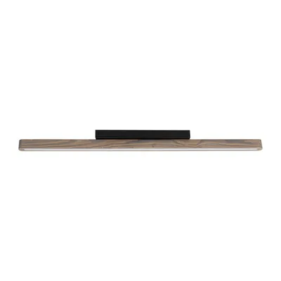 Forestier lampa sufitowa 1xled 12v zintegrowany 12w sosna bejcowana szara/czarny 15717104