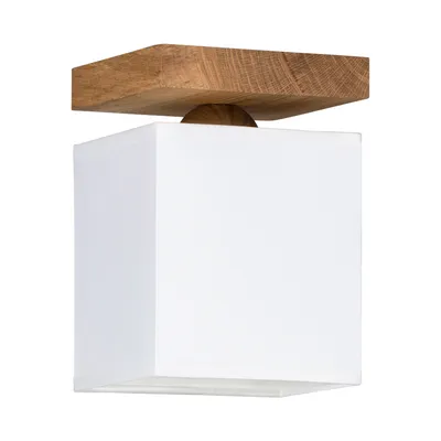 Spotlight lampa sufitowa inger drewno dębowe kolor dąb olejowany, 2284174 2284174