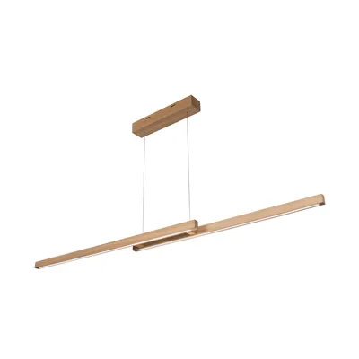 Smal double lampa wisząca 2xled 28,5w int. dąb olejowany | ściemniacz dotykowy | 1027404000000
