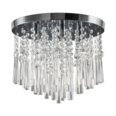 Luxoria lampa sufitowa incl, 4xg9 3w chrom/transparentny 9018428