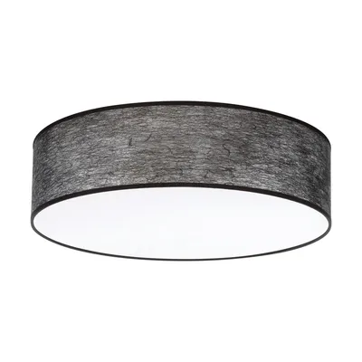 Lampa sufitowa nevoa 4xe27 max.25w biały metal/czarny klosz z tkaniny 47954802
