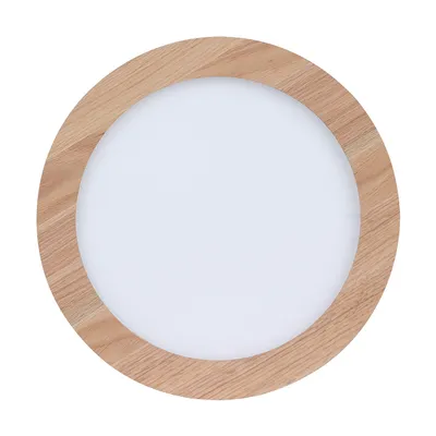 Vivica round lampa sufitowa 1xled zintegrowany 36w dąb olejowany/biały/pilot 2088215