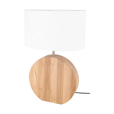 Logan lampa stołowa 1xe27 max. 40w dąb olejowany/biały 7017411611535