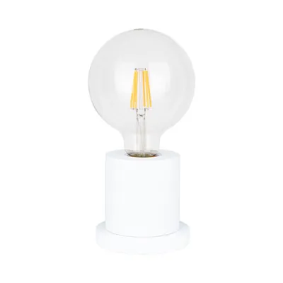 Tasse lampa stołowa 1xe27 max.25w biały/transparentny pvc 7392102