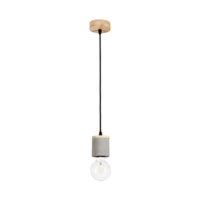 Cesar lampa wisząca 1xe27 max.60w dąb olejowany/czarny/szary 1899174