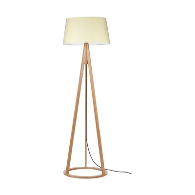 Konan lampa podłogowa 1xe27 max,60w dąb olejowany/antracyt/kremowy 6422174