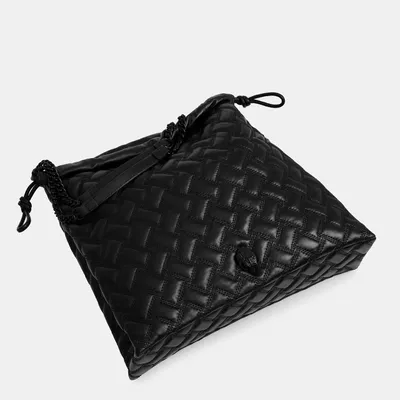 Kurt Geiger torebka worek czarna Kensington Drawstring 2053000109