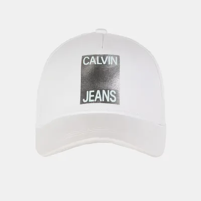 Calvin Klein biała czapka z daszkiem męska K60K605703