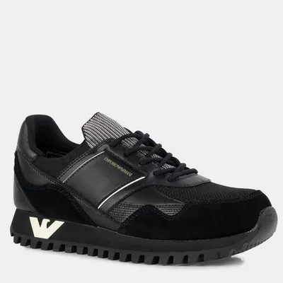 Emporio Armani Sneakersy X4X616 XN632 N814 czarne