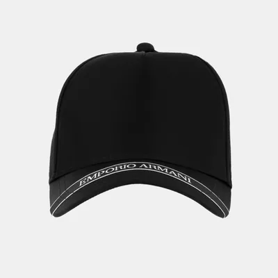 Czapka z daszkiem Emporio Armani z lamówką na daszku 637211 0A501 00020