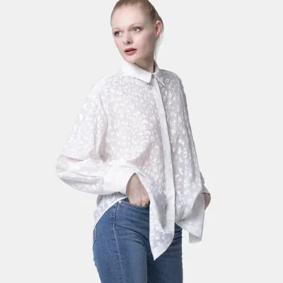 PINKO koszula damska oversize Chad biała
