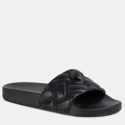 KURT GEIGER Klapki Meena Eagle Drench czarne