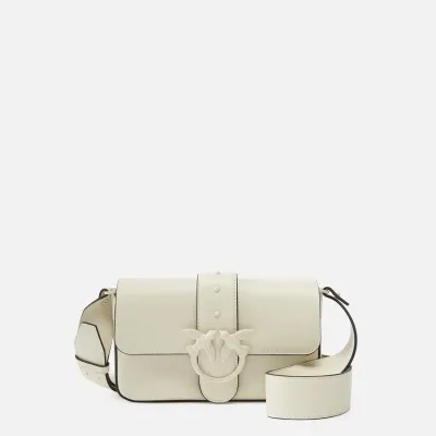 PINKO torebka Love One mini Slouchy FL Love Bags biała