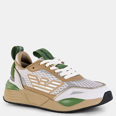 EMPORIO ARMANI Sneakersy X3X126 XN207 Q865 zielone