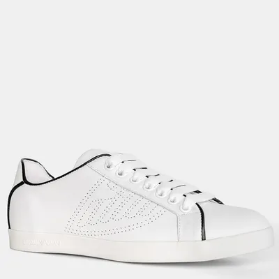 EMPORIO ARMANI sneakersy białe