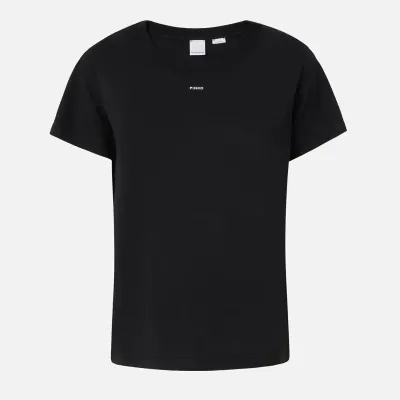 PINKO t-shirt damski Basico czarny