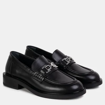 Karl Lagerfeld czarne loafersy Payton K-Link