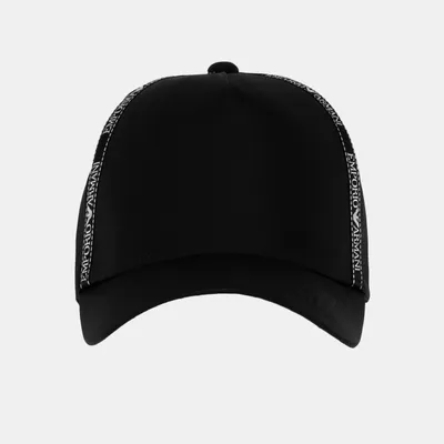 Emporio Armani czarna czapka z lamówkami 627503 0A522 00020