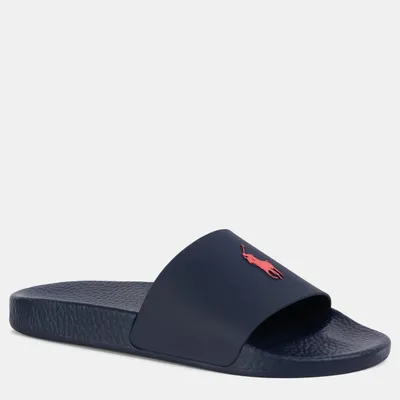 Polo Ralph Lauren Klapki P. Slide/Cb granatowe