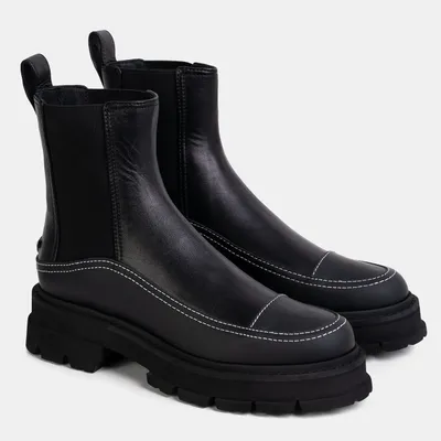 Czarne botki Emporio Armani X3M363 XN983