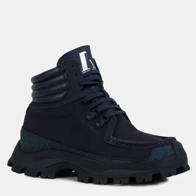 Emporio Armani Półbuty X4M355 XM972 fioletowe