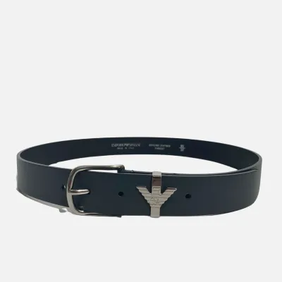 Emporio Armani pasek damski skórzany Y4S227 YAQ2E 80149 morski