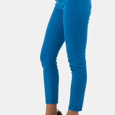 PINKO Jeansy skinny fit z paskiem niebieskie SUSAN 13
