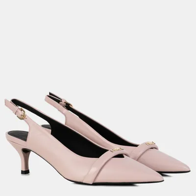 FURLA różowe czółenka na kaczuszce Core Slingback T.50