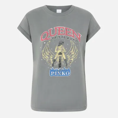 PINKO t-shirt Marrakech szary