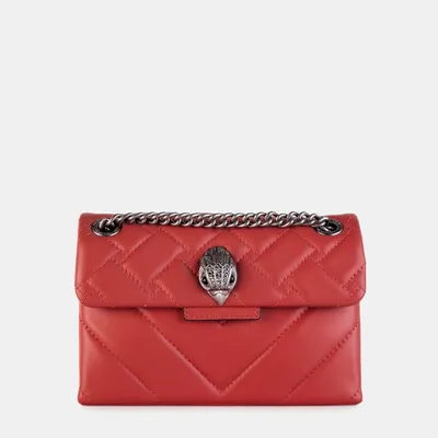 Kurt Geiger torebka Mini Kensington czerwona