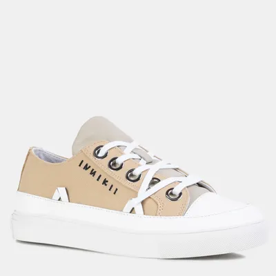 INUIKII Trampki Lace Up Beżowe