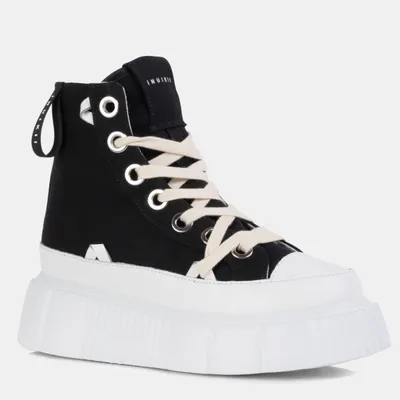 INUIKII Trampki Matilda Canvas High 23 czarne