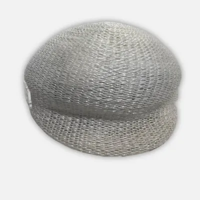 Emporio Armani kaszkiet damski Cappello Basco biały