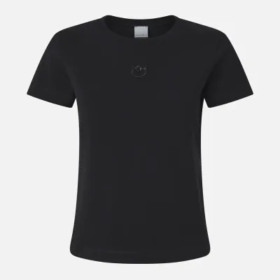 PINKO t-shirt Bussolotto czarny
