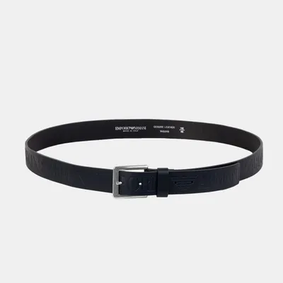Pasek męski skórzany Emporio Armani Y4S240 YDY4G granatowy 80