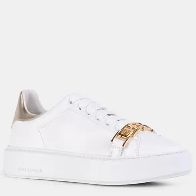 BALDININI Sneakersy z łańcuchem D3A820CFLMBOPL biale